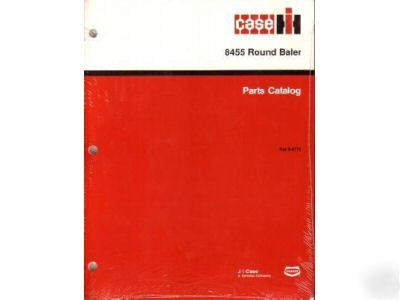 Case ih 8455 round baler parts catalog manual