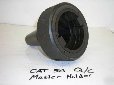 50 taper to cat ct cv 50 quick change master holder