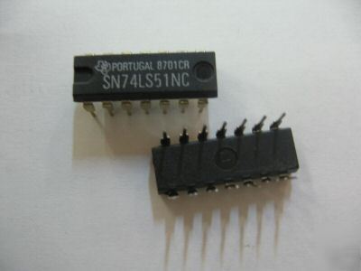 96PCS p/n SN74LS51NC ; integrated circuit
