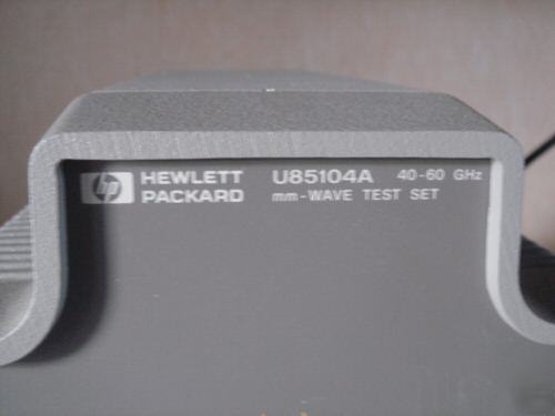 Agilent U85104A 40-60 ghz millimeter network analyzer 