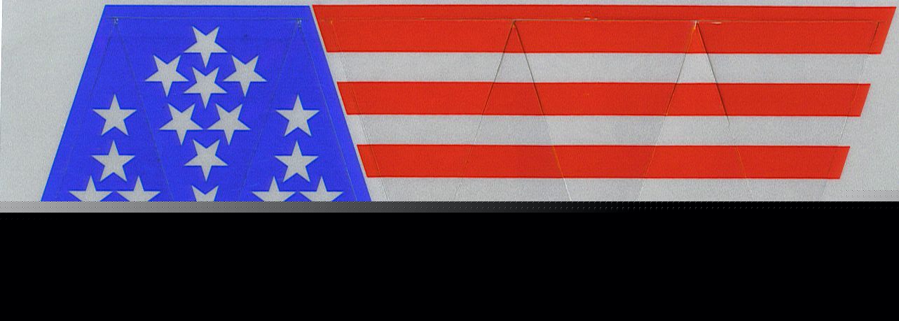 Firefighter american flag helmet triangles