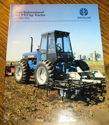 Ford 9030 bidirectional tractor sales brochure nh