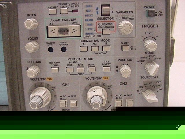 Hitachi vc-6045 digital storage oscilloscope 100 mhz