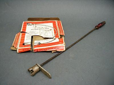 K-d no. 415 petcock drain tool plumbing plumber