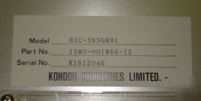 Kondoh cambridge absolute filter ii ulpa fan filter ffu