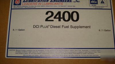 Lubrication engineers 2400 dci plus - case/gal bottles