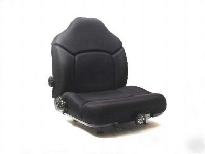 New S175 cloth forklift seat built in manual holder