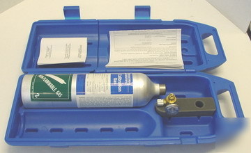 New compressed gas cylinder in plastic case 1810-2274