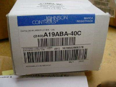 New genuine johnson control A19ABA-40C temp control