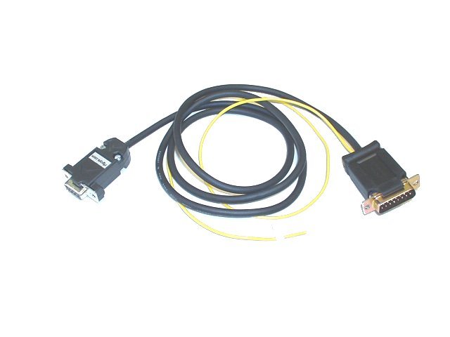 Programming cable for motorola spectra mobile radio D15