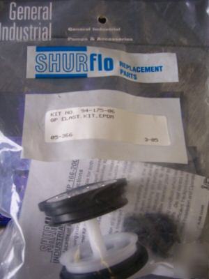 Shurflo part 94-175-06 model gp elast. kit epdm