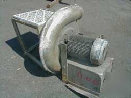 Used: pressure blower air ring blower, 10 hp, 230/460 v