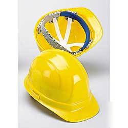 Wise yellow rachet strap hard hat 6 point suspension