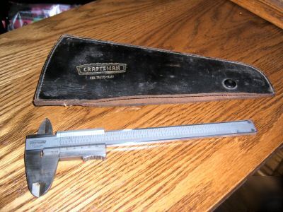 Craftsman stainless calipers made jn germany