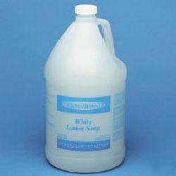 Dermabrand white lotion soap - gallon - 4 per case
