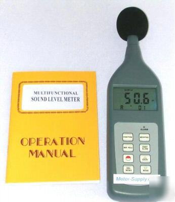 Etc-5868 sound level meter with lp leq ln & software