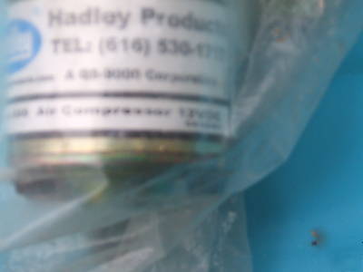 Hadley 850 12 volt mini air compressor horn sls sams 