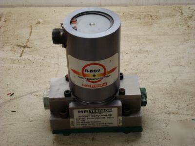 Hr textron hydraulic servo valves