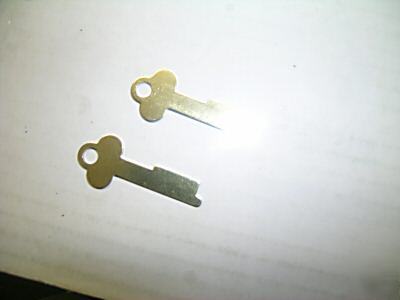 Ilco 1028 silver line key blanks lot of 25 diebold/ns