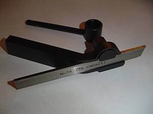 Lathe cut-off tool holder right hand mini parting