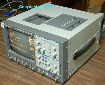 Lecroy 9374L oscilloscope 1GHZ 4CH 4 PP005 probes cal'd