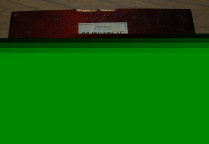 Lufkin inside micrometer & precision end measure to 12