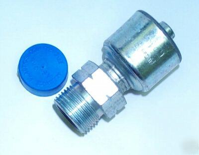 Male flat-face o-ring w/metric hex 710416085