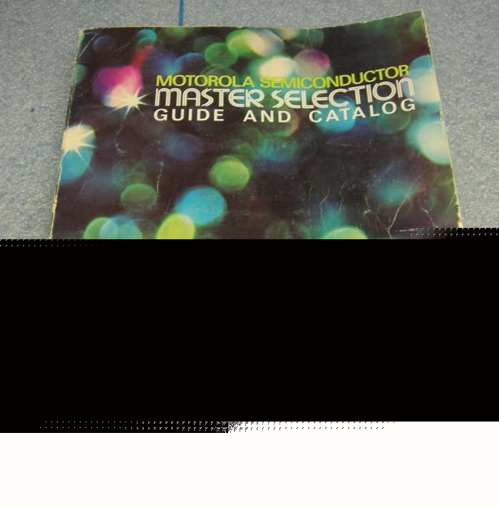 Motorola semiconductor catalog 1979