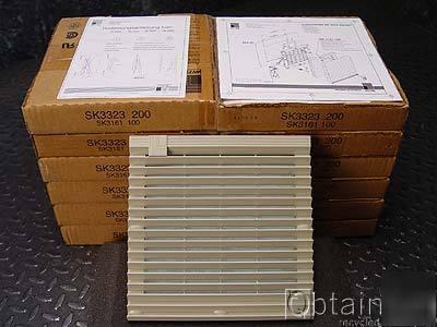 New 12 ea rittal outlet filter SK3323200 / in-box