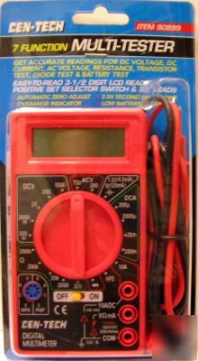 New 7 function multi-tester with 3.5IN lcd 