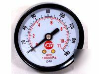 New campbell hausfeld air pressure gauge 0-160 psi npt