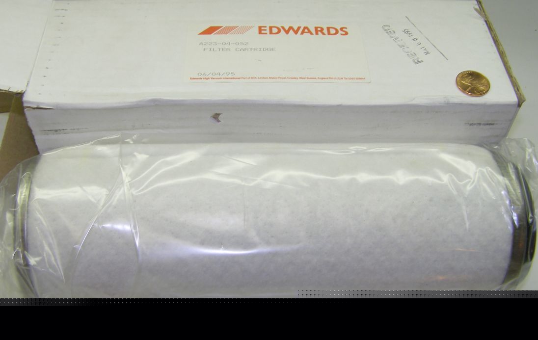 New edwards filter cartridge A223-04-052... 