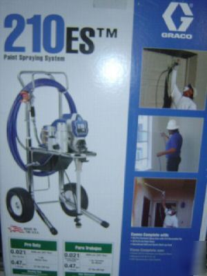 New graco 210ES hi-boy airless paint sprayer sealed 