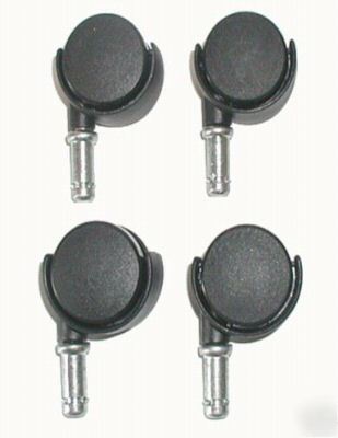 New lot (08) rubbermaid swivel casters, wheels, rollers 