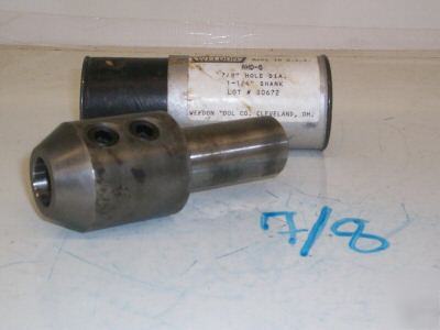 New weldon s/shank end mill holder 7/8'' dia. usa 