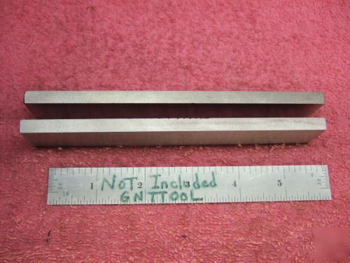 Parallels hardened 0-1 tool steel machinist toolmaker 