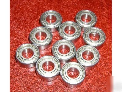 10 bearing 2X6X2.5 flanged ball bearings flange 2X6 mm