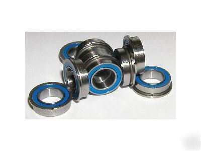 10 flanged ball bearings 6MM x 10MM x 3MM bearing