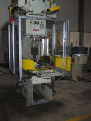 30 ton greenerd hca-30-12R hydraulic c frame press