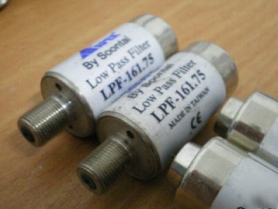 4X apex low pass filter 161.75MHZ coaxial 