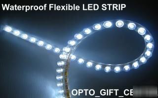 50PC white 48CM pvc neon light strip 48 led bulb 12V