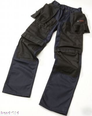 Bosch mens work trousers + holsters workwear 28