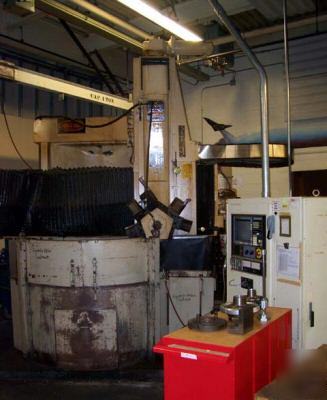 Bullard 46 inch vertical turret lathe: