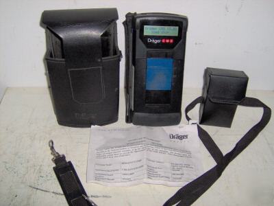Drager draeger cms analyzer gas datalogging detector