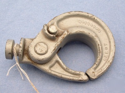 2 cm industrial chain hoist alloy latchlok hooks