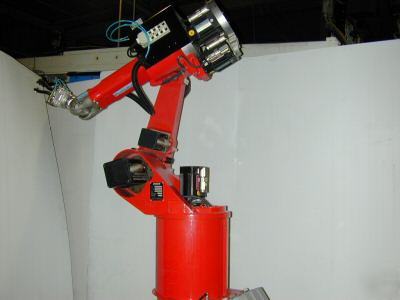 2002 reis RV6 robot 6 axes star v color teach pendant