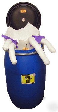 55 gallon barrel kit (absorbs 37 gallons)