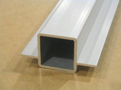 8020 quick frame tube double flange 9015 x 29.6
