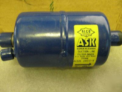 Ask 165S-v suction line filter drier R12, R500, R22,