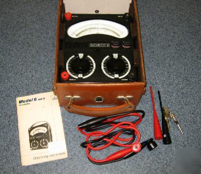 Avo-8 mk 5 avometer multimeter 